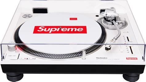 lv supreme technics turntable|technics and supreme sl1200.